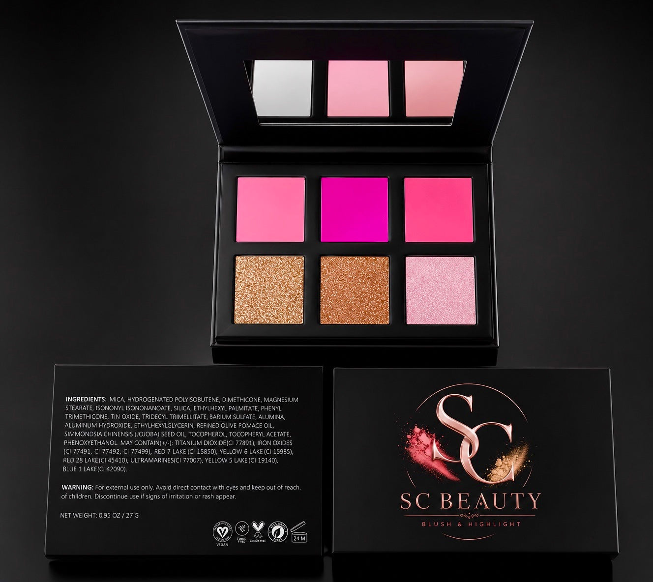 BLUSH & HIGHLIGHT PALETTE
