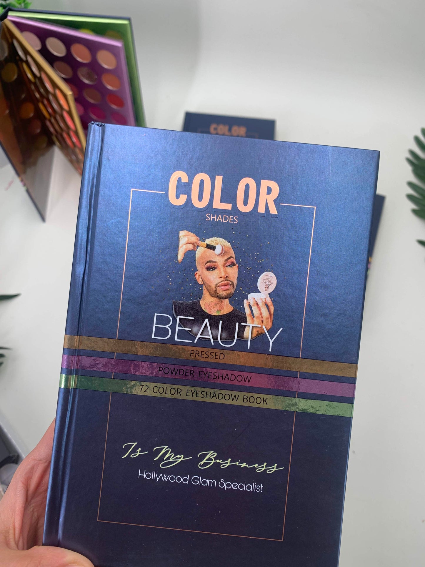 Eyeshadow palette book