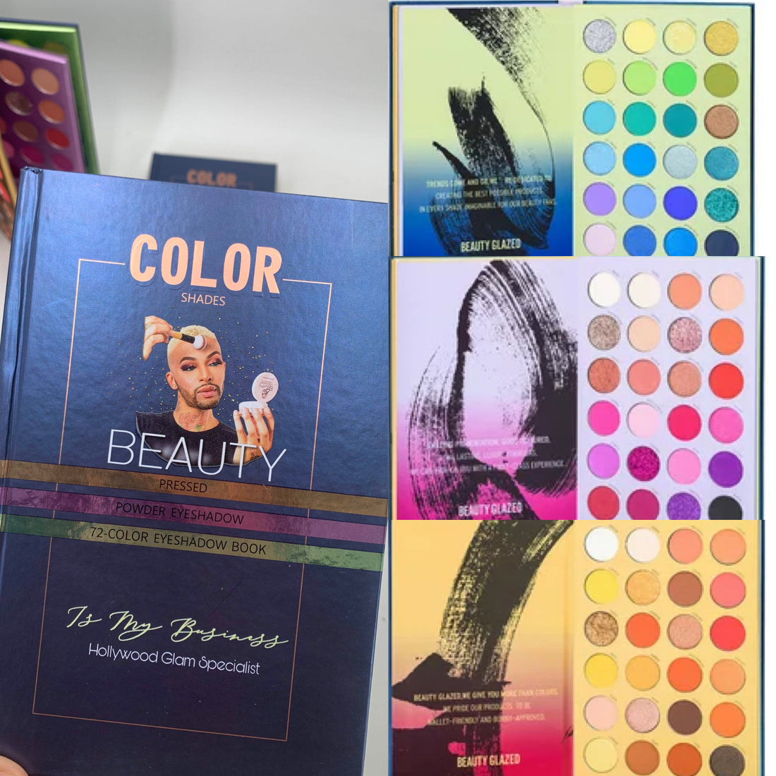 Eyeshadow palette book SC BEAUTY